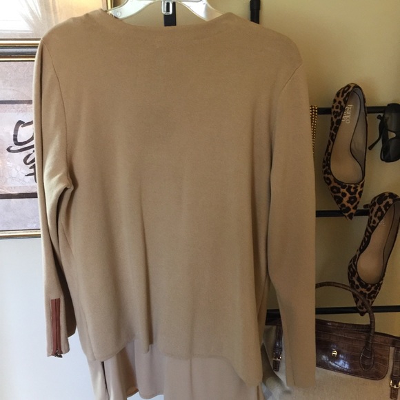 Ralph Lauren,NWT 2pc Tan Sweater Jacket Set 2XL❌❌SOLD - Picture 7 of 12
